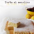 torta al semolino con limone e vaniglia