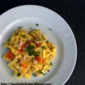 Farfalle al limone con la granceola