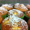 Muffin autunnali: mele, noci e cannella