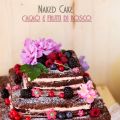 Naked Cake cacao e frutti di bosco