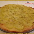 Pizza con Patate e Rosmarino
