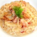 Risotto ai finocchi e speck