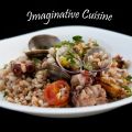 Orzo e Farro con Polpo e vongole