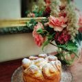 Torta delle rose con lievito madre