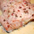 Filetti di Salmone al frutto di Pompelmo Rosa