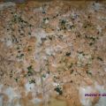 Pizza bianca al salmone