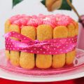 mini torta in stile charlotte
