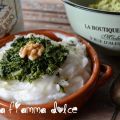Polenta di riso con foglie di broccolo torbolano