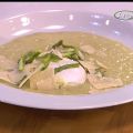 Crema di asparagi con uovo Pochè e guanciale[...]