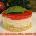 Cheesecake monoporzione salata all' italiana