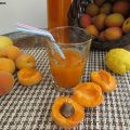 Succo di frutta all'albicocca fatto in casa