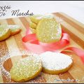 Biscotti al tè matcha
