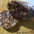 SALAME DI CIOCCOLATO CON FRUTTA SECCA