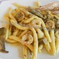FUSILLI CARCIOFI E GAMBERI