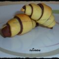 Mini Croissant bicolore