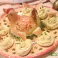 Uova  Ricotta e Germogli di  Semi di Lino