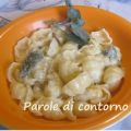 Conchiglie al gorgonzola e salvia