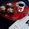 Muffin vegani ai mirtilli.