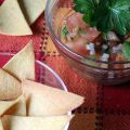 Triangolini di mais con salsa
