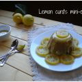 Lemon curd's mini-cake