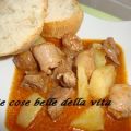 Spezzatino di salsiccia e bocconcini di vitello