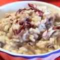 Risotto con salsiccia e radicchio