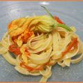 Pasta ai fiori di zucca