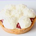 LEI: Crostatina di lamponi con crema chibouste