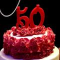 Torta 50 anni