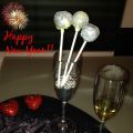 New Year's Eve Cake Pops allo champagne