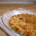 RISO INTEGRALE CON LENTICCHIE, PEPERONI,[...]