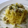 Laganelle al limone con filetti di cernia e[...]