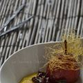Crema catalana bruciata con pere Martine