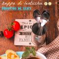 Zuppa di lenticchie al profumo di alici
