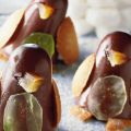 I golosi pinguini di budino al cioccolato