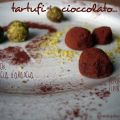 tartufi al cioccolato piccanti e aromatici