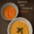 Risotto alla crema di zucca