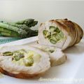 Arrosto ripieno agli asparagi e caciocavallo
