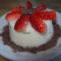 Budini alla vaniglia e fragole
