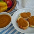 Pomodori di fine stagione. Crema di pomodori