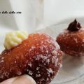 Bombe con crema o cioccolato