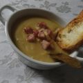 Vellutata di ceci con pancetta affumicata e[...]