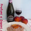 Risotto alle pesche