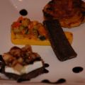 Il trancetto di polenta con ragù di verdure e[...]