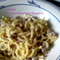 Gramigna con panna e salsiccia