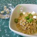 Tabulè di Bulgur con fave e tofu