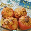 POMODORI RIPIENI di ORZO e WURSTEL