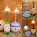 Come trasformare dei calici in porta-candele[...]