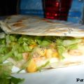 Piada fish and corn