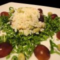 RISO FREDDO CON SALMONE AFFUMICATO, UVA ROSSA E[...]